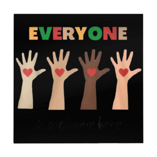 Everyone Is Welcome Here Idaho Teacher Mahjong Mats