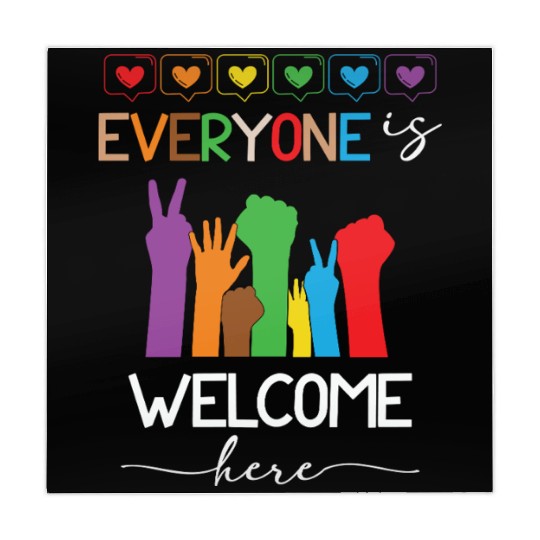 Everyone Is Welcome Here Idaho Teacher Mahjong Mats