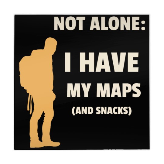 Solo traveler: I have my maps and snacks Mahjong Mats