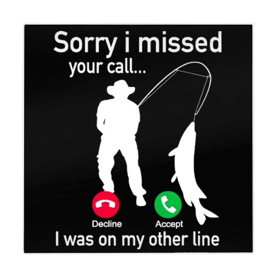 Fishing Phone Call With Fishing Line Mahjong Mats