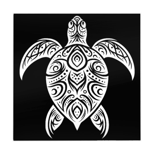 Mystical Turtle With Tribal Elements Mahjong Mats