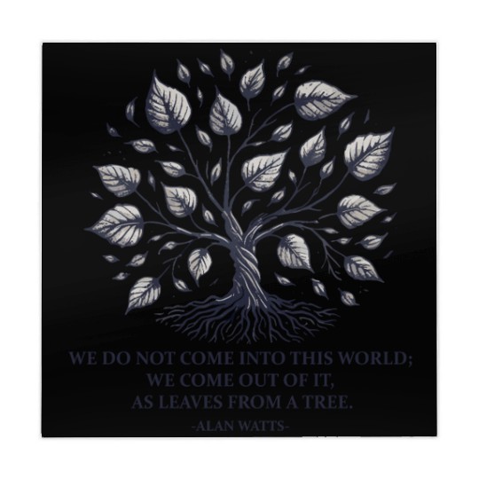 Alan Watts | Tree of Life & Spiritual Wisdom Mahjong Mats