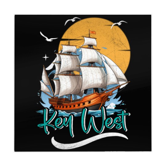 KEY-WEST FLORIDA Sunshine-State West Keys Mahjong Mats