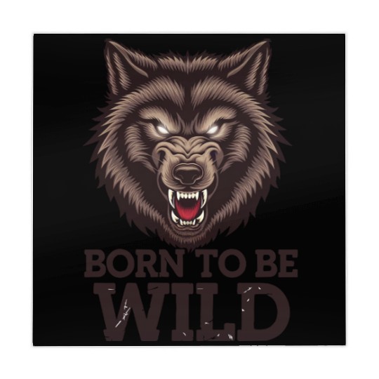 Born to Be Wild Wolf: Untamed Alpha Spirit Mahjong Mats