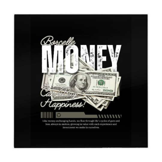 White and Grey Vintage Money Streetwear Mahjong Mats