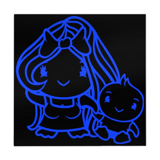 Duck Mom Child Lady Woman Female Pretty Bow Mother Mahjong Mats