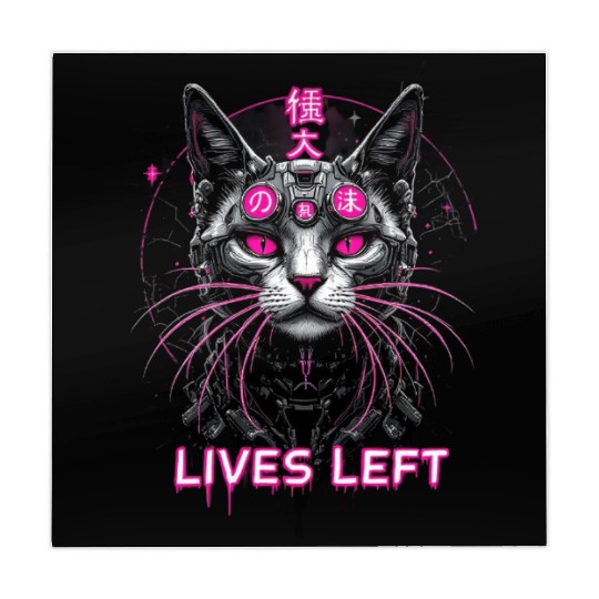 Cyberpunk Surrealism Mahjong Mats