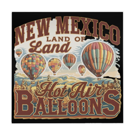 New Mexico Land of Hot Air Balloons Adventure Mahjong Mats