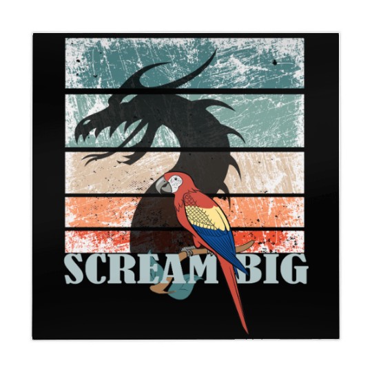 Scream Big Parrot Dragon Fusion Mahjong Mats