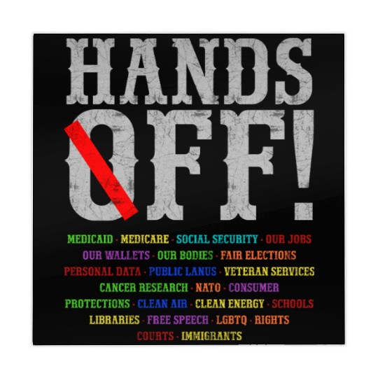 Hands Off Social Security Protest Resist Save D Mahjong Mats
