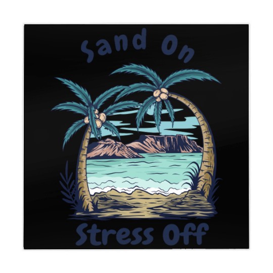 Sand On Stress Off - for Summer Mahjong Mats