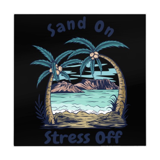 Sand On Stress Off - for Summer Mahjong Mats