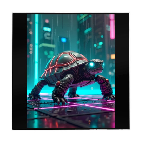 Cyberpunk Turtle Mahjong Mats