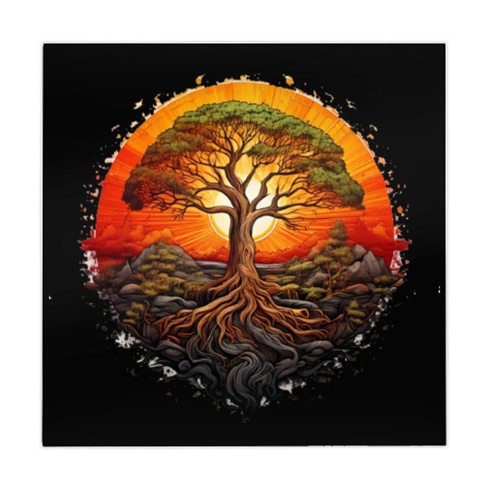 Tree of Life Long Mahjong Mats