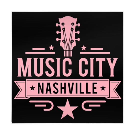 Music City Nashville Guitar Tennessee Mahjong Mats