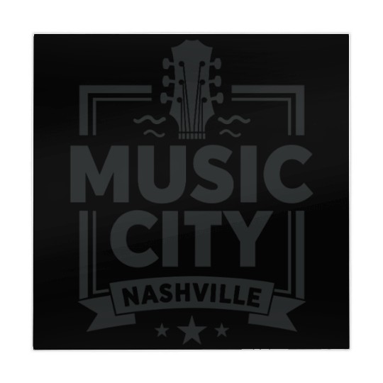 Music City Nashville Guitar Tennessee Mahjong Mats
