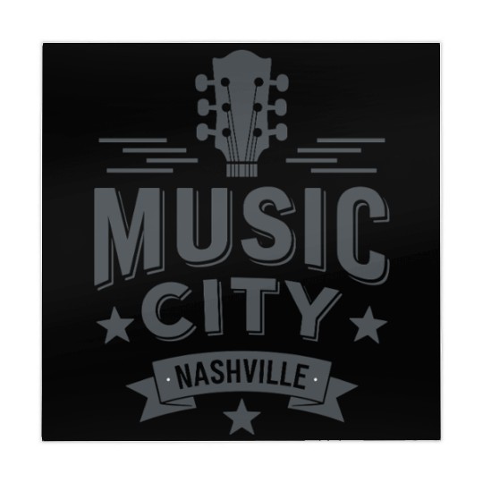Music City Nashville Guitar Tennessee Mahjong Mats