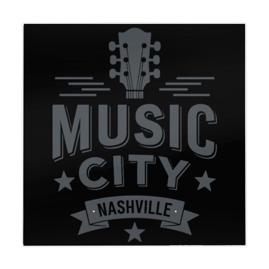 Music City Nashville Guitar Tennessee Mahjong Mats