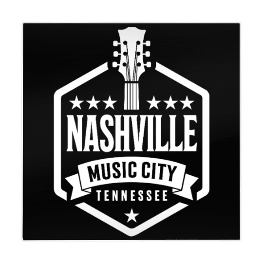 Nashville Music City Guitar Tennessee Mahjong Mats