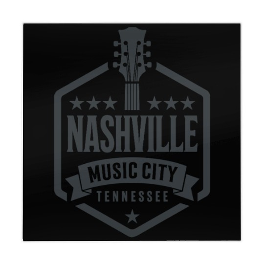 Nashville Music City Guitar Tennessee Mahjong Mats