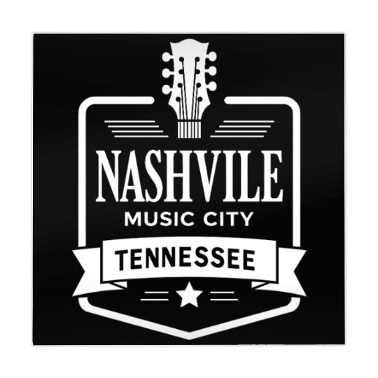 Nashville Music City Guitar Tennessee Mahjong Mats