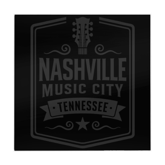 Nashville Music City Guitar Tennessee Mahjong Mats