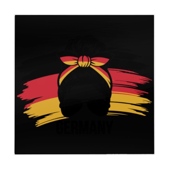 Stylish Germany Pride with Bandana and Sunglasses Mahjong Mats