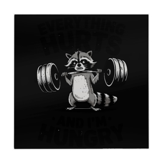 Everything Hurts And I'm Hungry Fitness Gym Sport Mahjong Mats