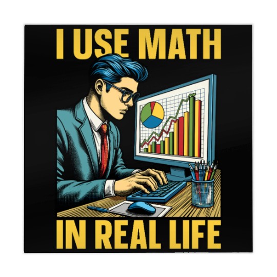 Statistician I Use Math In Real Life Mathematician Mahjong Mats