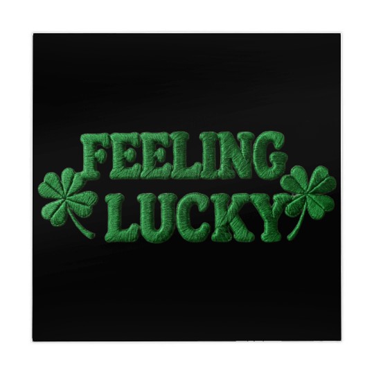 Feeling Lucky Shamrocks Clover Mahjong Mats