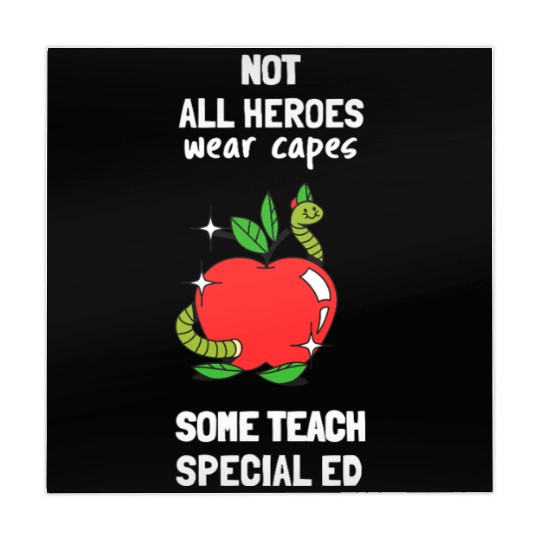 Not All Heroes Wear Capes Some Teach Special Ed Mahjong Mats