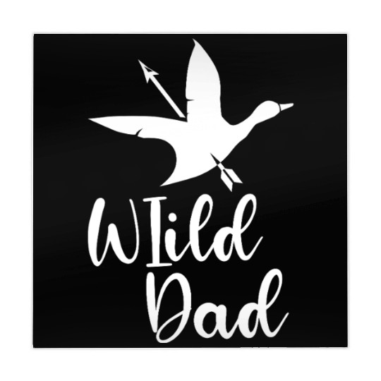 Wild Dad Funny Duck Hunting Father’s Day Quote Mahjong Mats