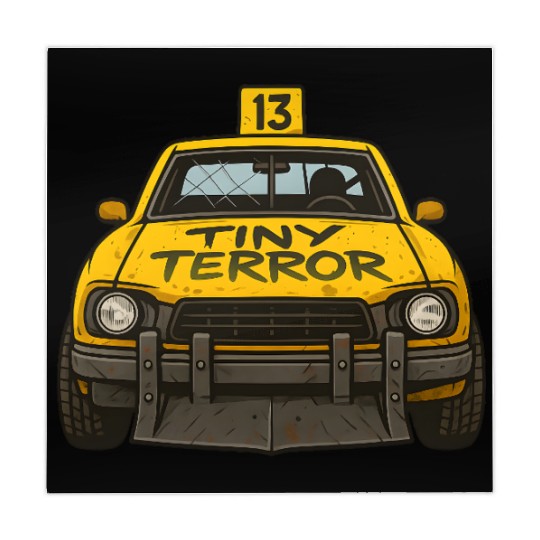 Compact Demolition Derby Design Wreck Event Racing Mahjong Mats