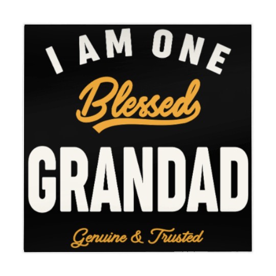 I Am One Blessed Grandad Dad Grandpa Mahjong Mats