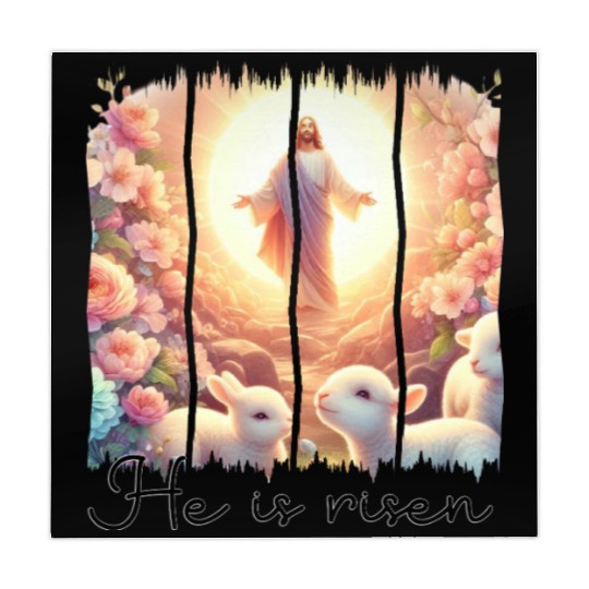 Easter Day Jesus He is risen Mahjong Mats