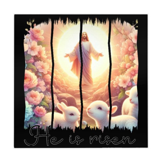 Easter Day Jesus He is risen Mahjong Mats