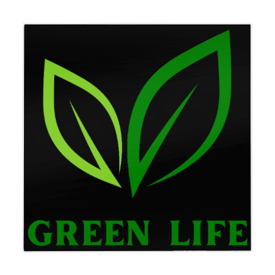 Green Life Leaf Design-Minimal Nature Plant Style Mahjong Mats