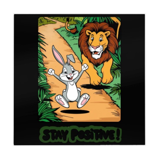 Stay Positive | Motivational & Inspirational Quote Mahjong Mats