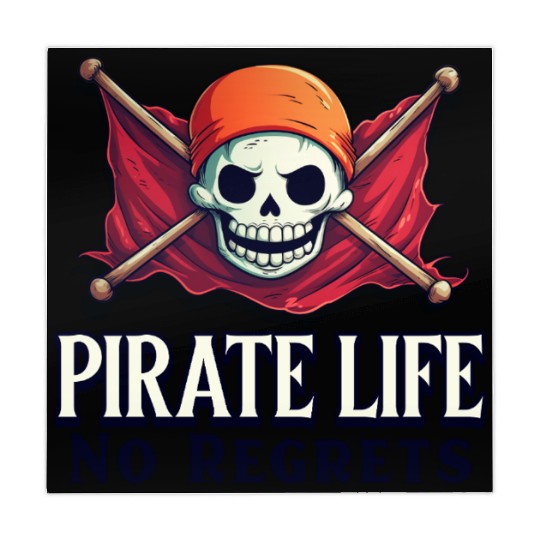 Pirate Life, No Regrets Mahjong Mats