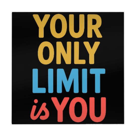 Your Only Limit Is You – Soft Pastel Motivational Mahjong Mats