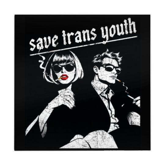 Save trans youth classic vintage Mahjong Mats