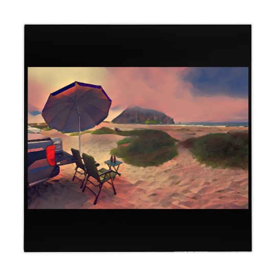 Morro Beach Picnic Mahjong Mats