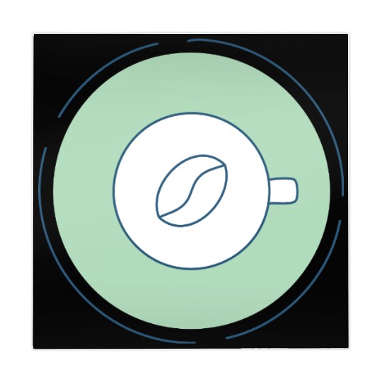 coffee cup Mahjong Mats