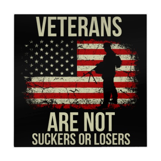 Veterans are not suckers or losers Mahjong Mats