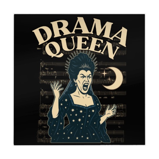 Drama Queen – Loud, Proud, and Slightly Unhinged Mahjong Mats