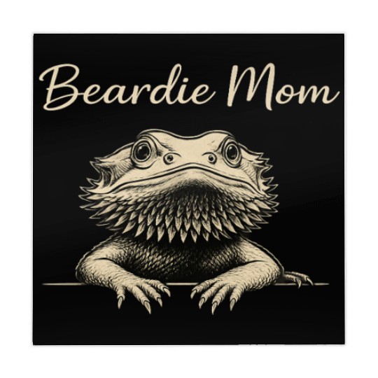 Beardie Mom Pogona Reptile Herpetology Bearded Mahjong Mats