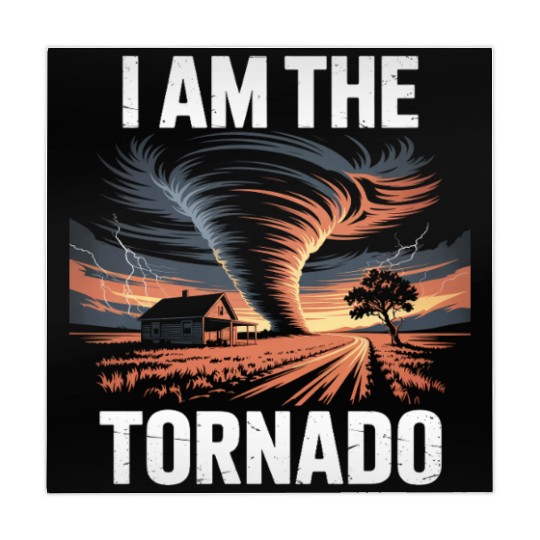 I Am The Tornado Meteorology Storm Chasing Mahjong Mats