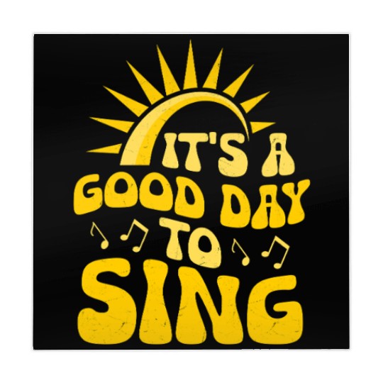 It's A Good Day To Sing Singer Singing Mahjong Mats