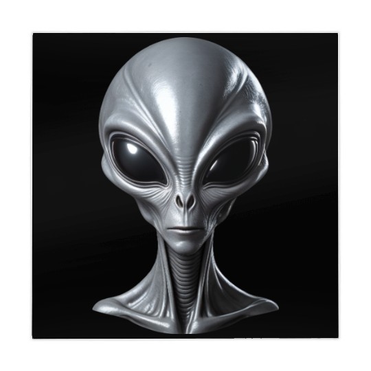 Real Alien Grey Extraterrestrial Mahjong Mats