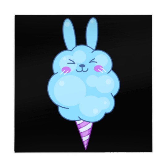 Cute Cotton Candy Bunny Mahjong Mats